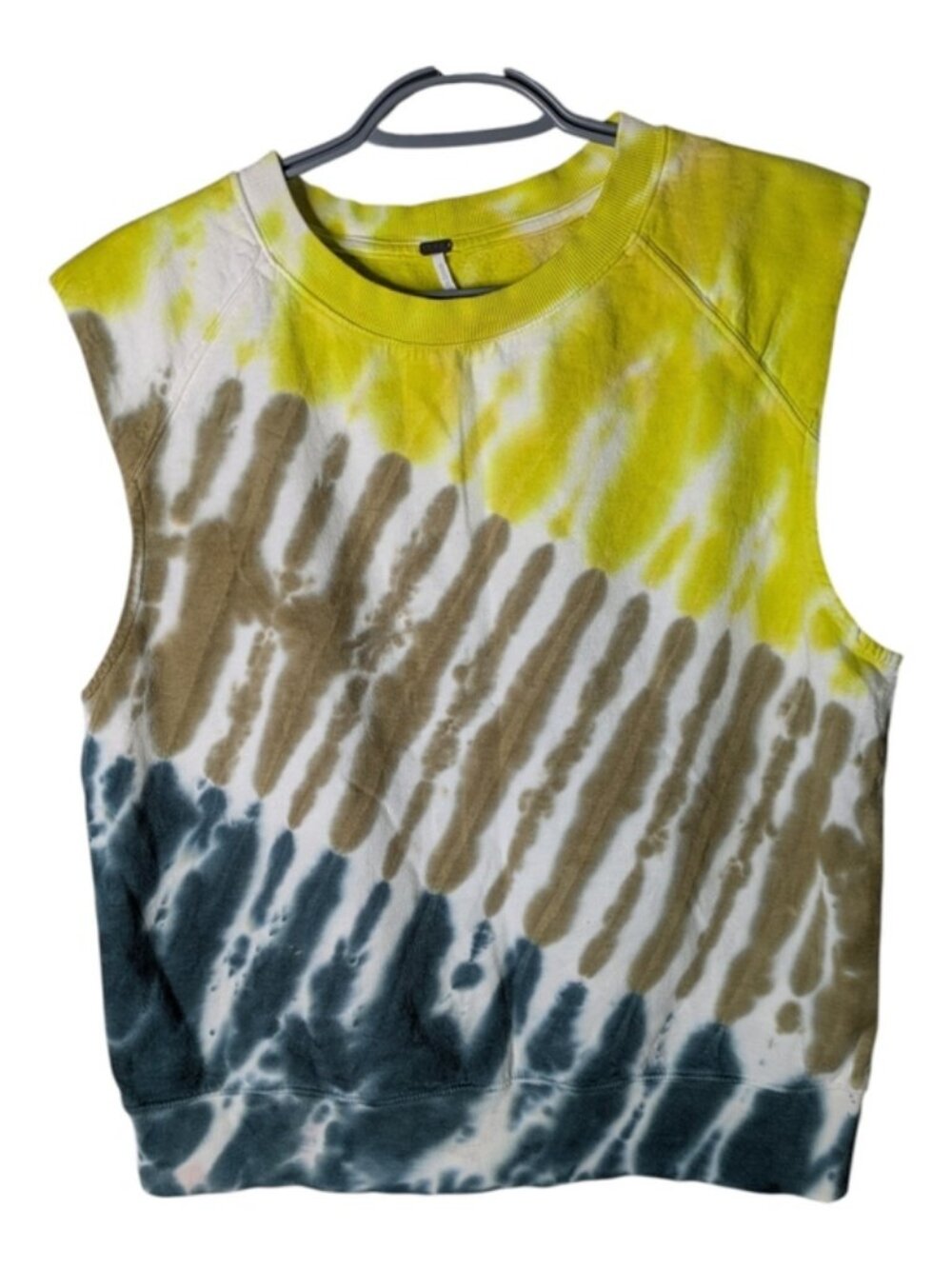Young Fabulous & Broke (YFB) Bowie Muscle Tee- Alchemy Wash Tie Dye Size Med
